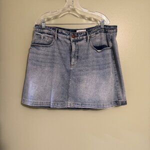 Lane Bryant Mini Jean Skirt, Size 18